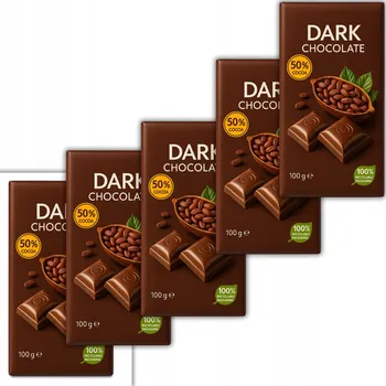 Čokoláda Hořká Čokoláda 50% kakaa 100g Terravita