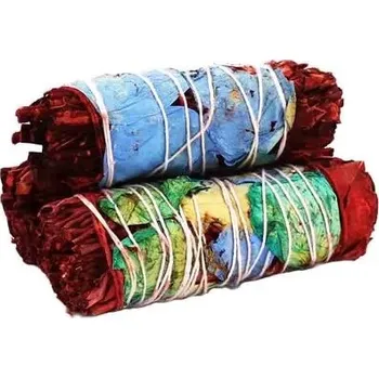 Green Tree Svazek pro vykuřování Dragon Spirit Sage (Šalvěj bílá) a Dragons Blood (Dračí krev), 10 cm, 1 ks