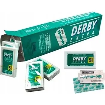 Břitva na holení Žiletky na holení Derby Extra 100 ks