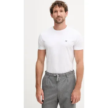 Pánské tričko Bavlněné tričko Emporio Armani 8N1TQ6.1JRGZ bílá 00X, vel. XL