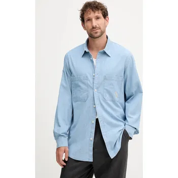 Pánská košile Džínová košile Armani Exchange XM000948.AF12043 modrá 50X, vel. M