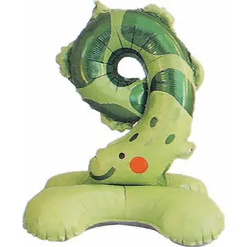 Balónek Stojící fóliový balónek s číslicemi - zvířátka