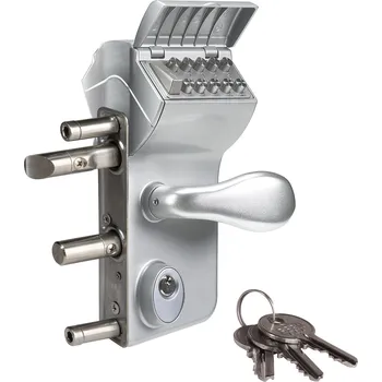 PILECKÝ s.r.o. - Zámek průmyslový LMKQ40-V2 LOCINOX - stříbrný