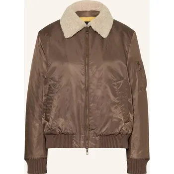 Dámský svetr Darling Harbour Dámský Blouson S Plyšovým Materiálem, copper, 40