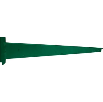 PILECKÝ s.r.o. - Bavolet pro brány a branky poplastovaný (Zn + PVC) rovný - koncový levý