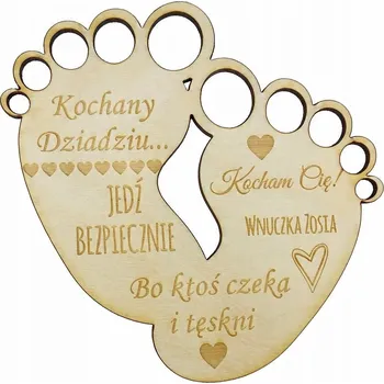 Obraz Závěsná Dekorace na auto Den Prarodičů