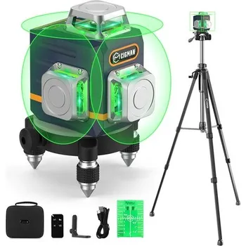 Vodováha CIGMAN CM-701T Laserová vodováha s baterií 4000mAh