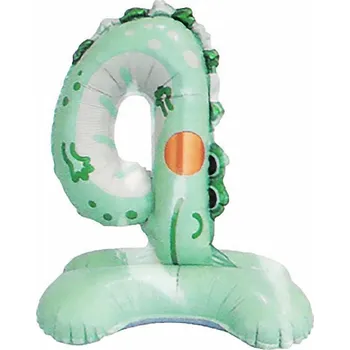 Balónek Stojící fóliový balónek s číslicemi - zvířátka