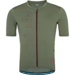Pánský cyklistický dres r merino vlny Kilpi PETRANA-M Khaki - vel. S r.24