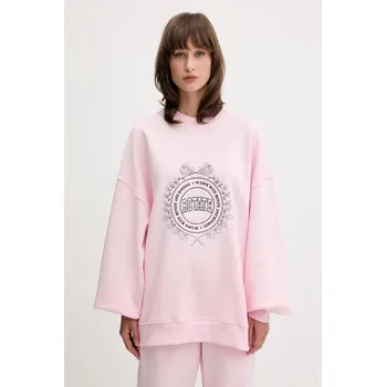 Dámská mikina Bavlněná mikina Rotate 114425191 růžová 03X, vel. L