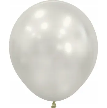 Balónek Latexové balónky Sempertex Silk Oyster White, 45 cm, 1 ks