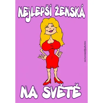 Žertovný předmět Certifikát Nejlepší ženská na světě