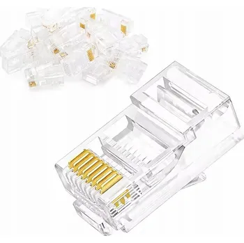 Síťový konektor Modulární konektor RJ45 8P8C kat. 6 nestíněný UTP