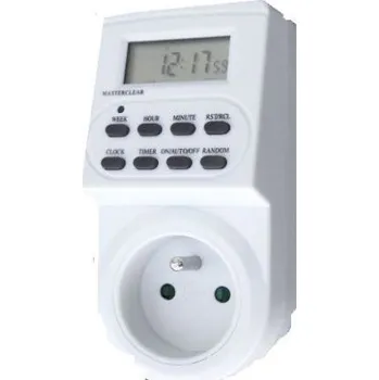 Spínací hodiny Digitální spínací hodiny Cornwall pro zvýšenou indukční zátěž