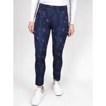 Dámské kalhoty Kjus Ice Light 7/8 Treg Print Atlanta Blue Velikost: 40