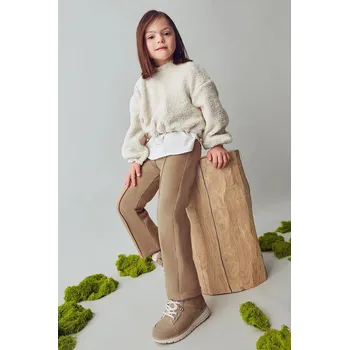 Dětské legíny Mayoral hnědá barva, 4714 4714.6E.Mini.9BYA 82X, vel. 122