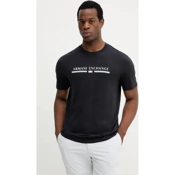 Bavlněné tričko Armani Exchange XM001074.AF10356 námořnická modř 59X, vel. XL