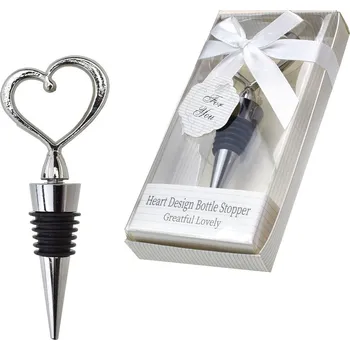 Otvírák Carmani® Zátka do láhve - kov s gumou - srdíčko