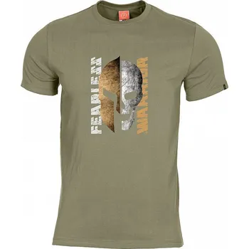 Pánské tričko Pentagon® Tactical Pánské tričko Fearless Warrior Pentagon®, Barva: Olive Green, Velikost: L