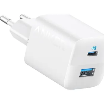 Nabíječka do sítě Anker 323 33W, 1xUSB-C, 1xUSB bílá