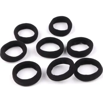 Gumičky do vlasů Balení: 1 karta, Varianta: černá - 8596475515245