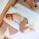 Milkie Alice český těhotenský a kojicí polštář Bunny Silver