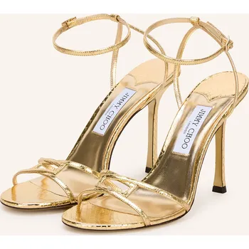 Dámská obuv Jimmy Choo Dámské Sandály 1998 Leo 100, zlatá, 41