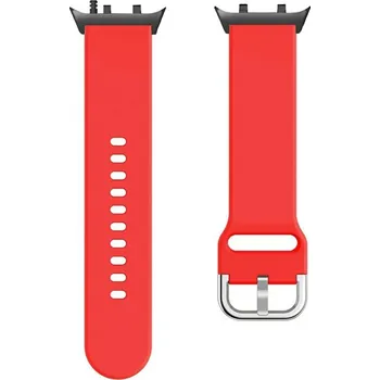 Ostatní příslušenství k chytrým hodinkám VSECHNONAMOBIL 115064 SILICONE Vyměnitelný řemínek pro Huawei Watch D2 červený