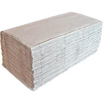 Papírový ručník Papírové ručníky skládané Z-Z šedé / 1-vrstvé / 250 ks