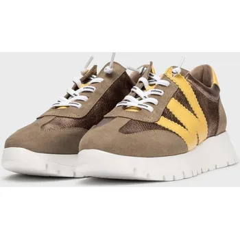 Dámské tenisky Wonders dámské kožené tenisky Odisei 76 A-2476 hnědá/okrová Velikost: 41