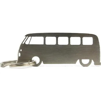 VW Volkswagen VW T1 klíčenka z nerezové oceli