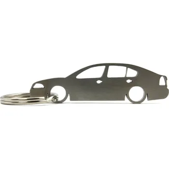 Skoda Octavia MK2 limousine klíčenka z nerezové oceli