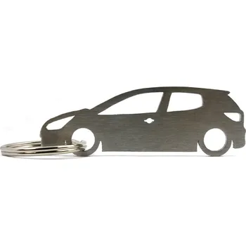 Renault Clio 4gen 3d klíčenka z nerezové oceli