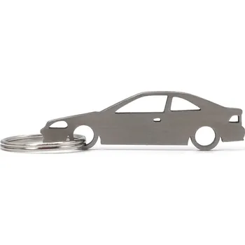 Honda Civic (6gen) coupe EK klíčenka z nerezové oceli