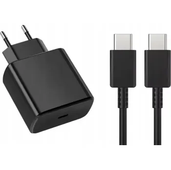 SÍŤOVÁ NABÍJEČKA 45W + USB-C KABEL 1m PRO TELEFONY SAMSUNG