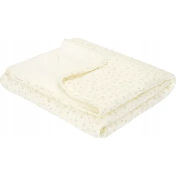 Dětská deka Little Dutch: Prošívaná deka 70×100 cm Blueberry Leaves