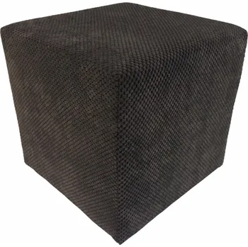 Taburet Taburet čalouněný Max Mebels hnědý