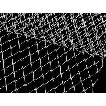 Galanterie Francouzský závoj šíře 24 cm Balení: 1 m, Varianta: 4 bílá - 8591149120831