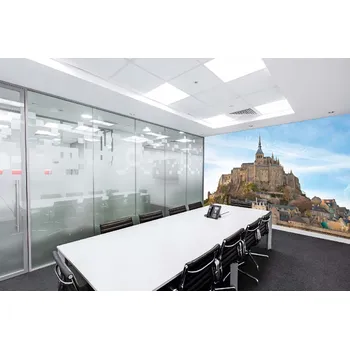 Fototapeta DIMEX | Samolepicí vliesová fototapeta na zeď Normandie MA-5-1090 | 375 x 250 cm | zelená, modrá, béžová, hnědá + Samolepicí vliesová fototapeta na stěnu DIMEX Normandie MA51090 v rozměru 375 x 250 cm