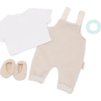 LullaBaby Kalhoty pro panenku s tričkem a doplňky