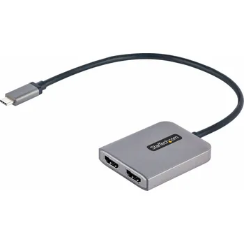 Síťová karta StarTech StarTech.com MST14CD122HD USB adaptér externí grafická karta usb 3840 x 2160 px Černá, šedá
