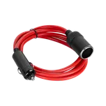 Peiying Prodlužovací kabel 12/24V 15A 120W 1,5m do autozapalovače