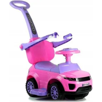 Odrážedlo ODRÁŽEDLO 3v1, AUTÍČKO , růžový, pro děti, velký
