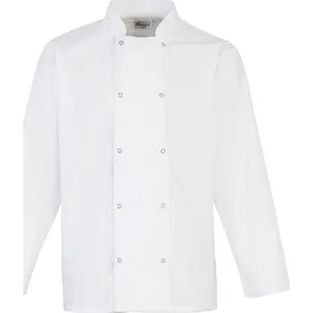 Gastro oděv Premier Workwear Kuchařská bunda s dlouhým rukávem PR665 White XL