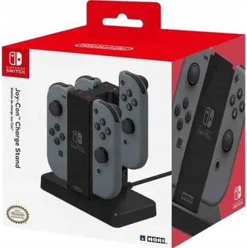 Herní konzole Nabíjecí dokovací stanice pro Nintendo Switch Hori černá