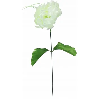 umělá květina Chryzantéma umělá bílá 45 cm dekorace na Dušičky