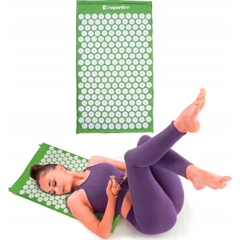 Masáž Akupresurní podložka inSPORTline AKU-500 75x44 cm (Barva: růžová)