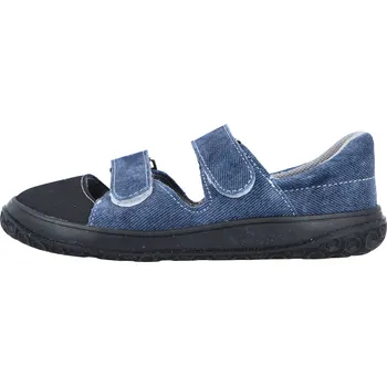 Dětská treková obuv Jonap B21 modrá riflovina Velikost: 31