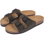 Vlnka Pánské korkové anatomické nazouváky Alex zelená velikost obuv dospělí 43