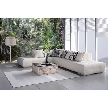 Fototapeta DIMEX | Samolepicí vliesová fototapeta na zeď Bažina v tropickém lese MA-5-1594 | 375 x 250 cm | zelená, šedá + Samolepicí vliesová fototapeta na stěnu DIMEX Bažina v tropickém lese MA51594 v rozměru 375 x 250 cm